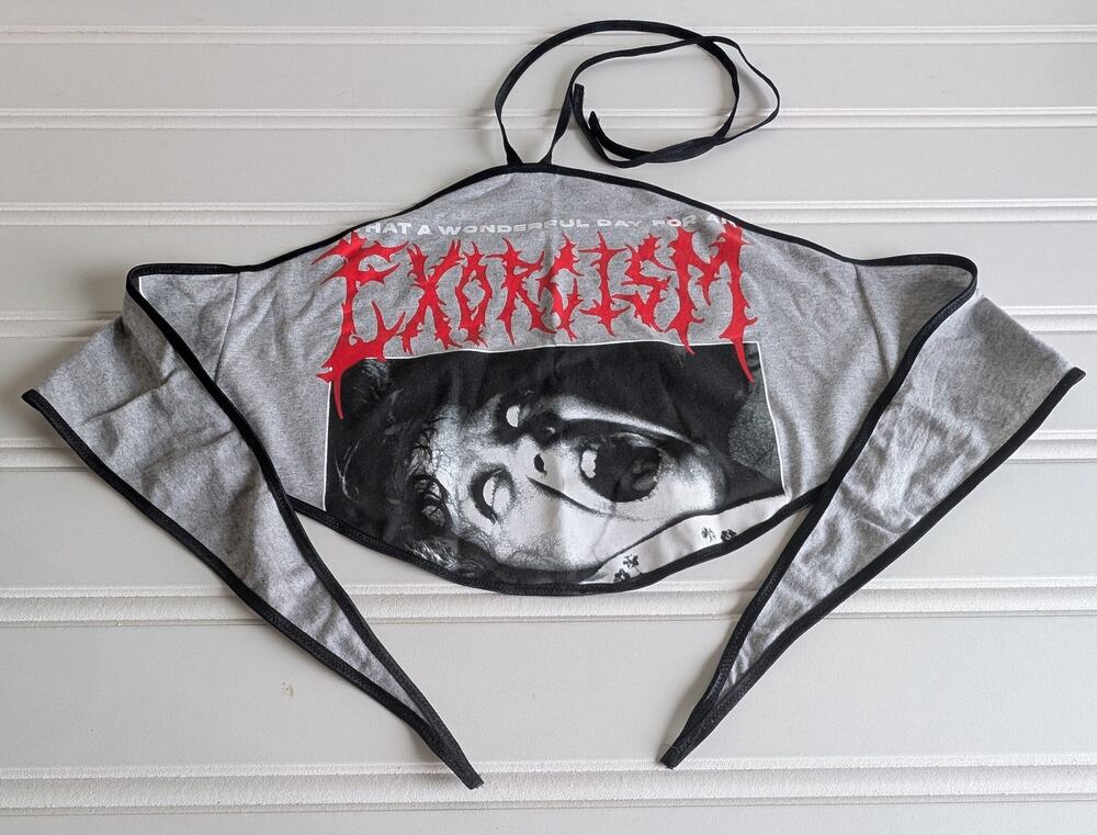 Upcycled The Exorcist Halter Top